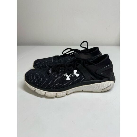 Under Armour SpeedForm Fortis Black Running Athletic Shoes Women's Size 9 - Picture 3 of 9